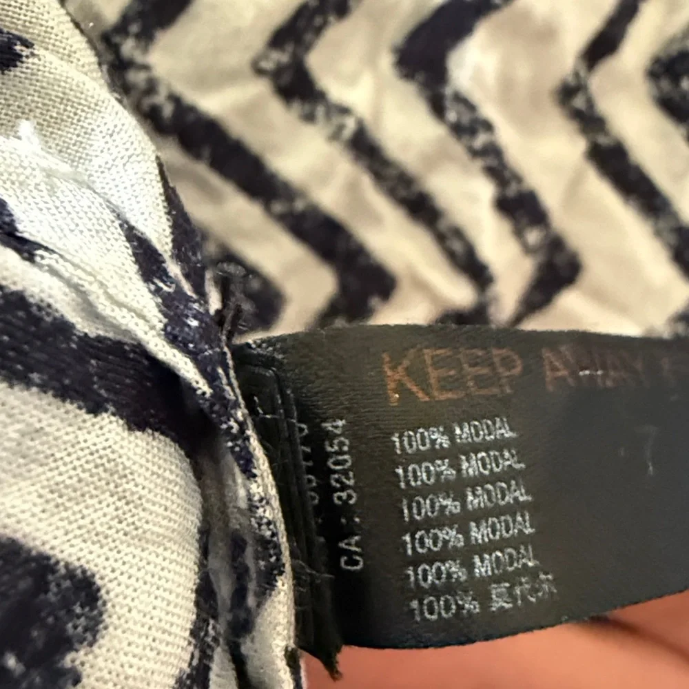 By Anthropologie Penrose Black/White Tiered Boho Mini Dress Size XS - Picture 11 of 11